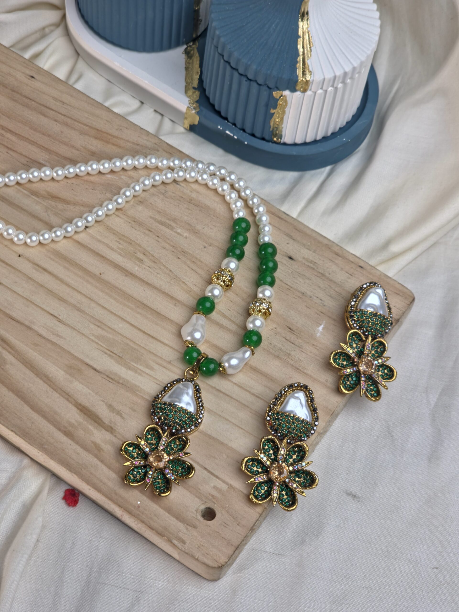 turkish mala with earings